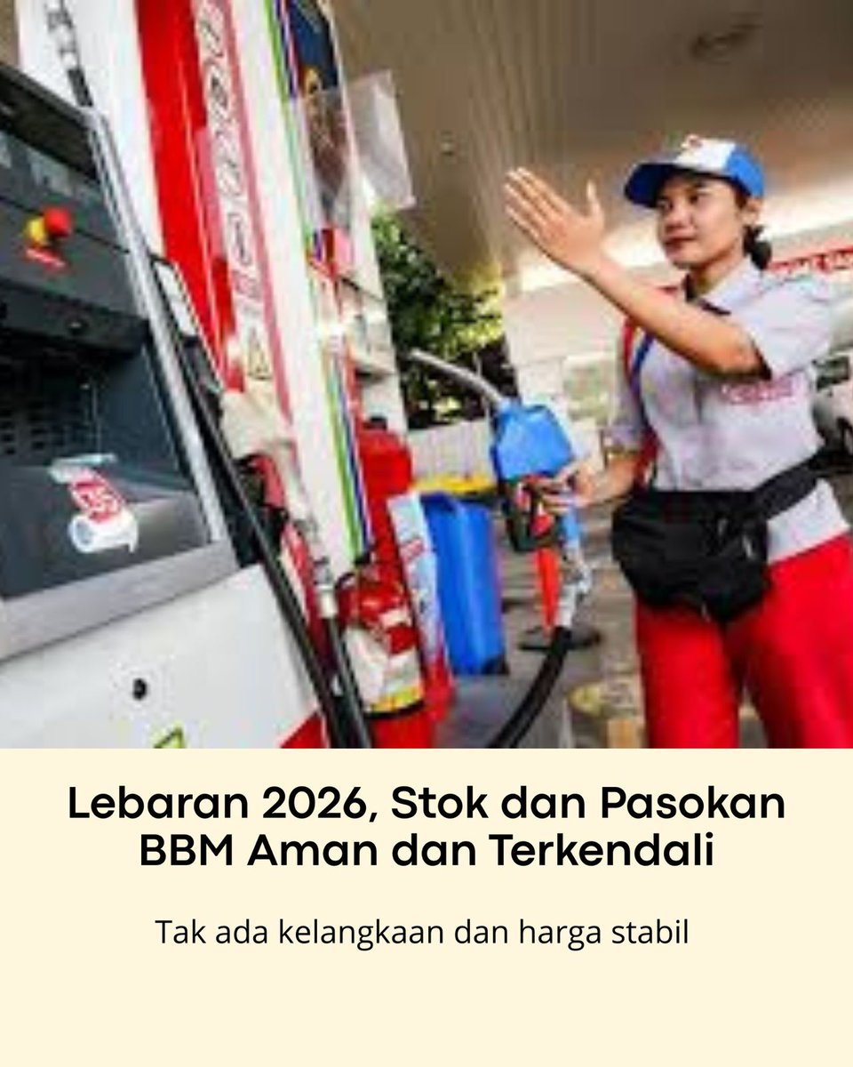 silfiputri_'s tweet image. Jangan ragu buat bawa kendaraan sendiri pas Lebaran nanti. Pasokan BBM sudah dijaga ketat biar kita semua bisa sampai tujuan dengan selamat.
#MudikNyaman #BBMaman #InfoLebaran