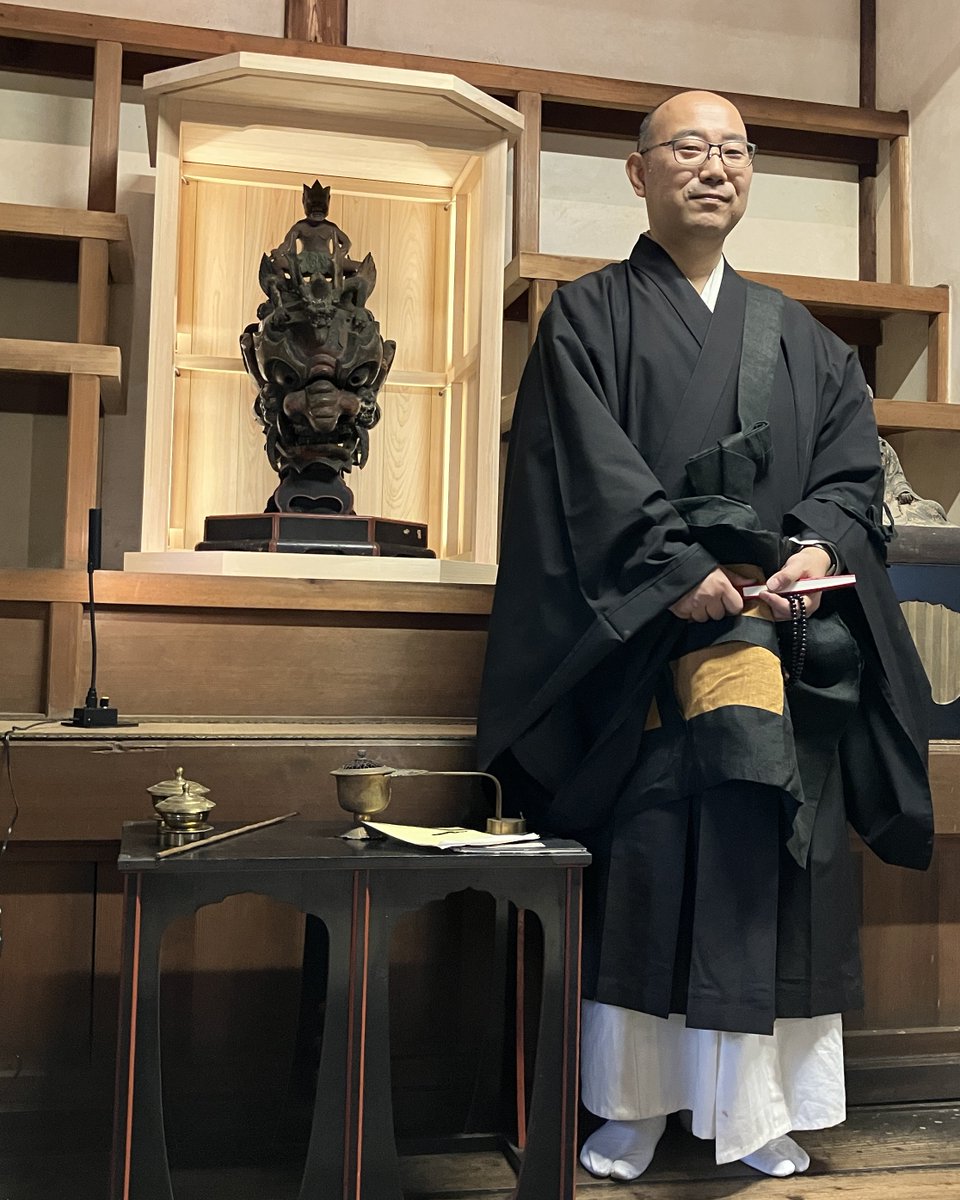 kegon_gangoji's tweet photo. 八雷神面が、約76年ぶりに華厳宗元興寺・本堂へ戻られました。

奈良国立博物館に寄託されていた寺宝が、
本堂の修理・環境整備を経て、再びお祀りされます。

4/2 開帳法要
4/2〜4/5 桜まつり
を実施いたします。
この節目の機会に、ぜひご参拝ください。

▼詳細はこちら
 https://t.co/GylKLI8L7j https://t.co/FgWJgnRJSF