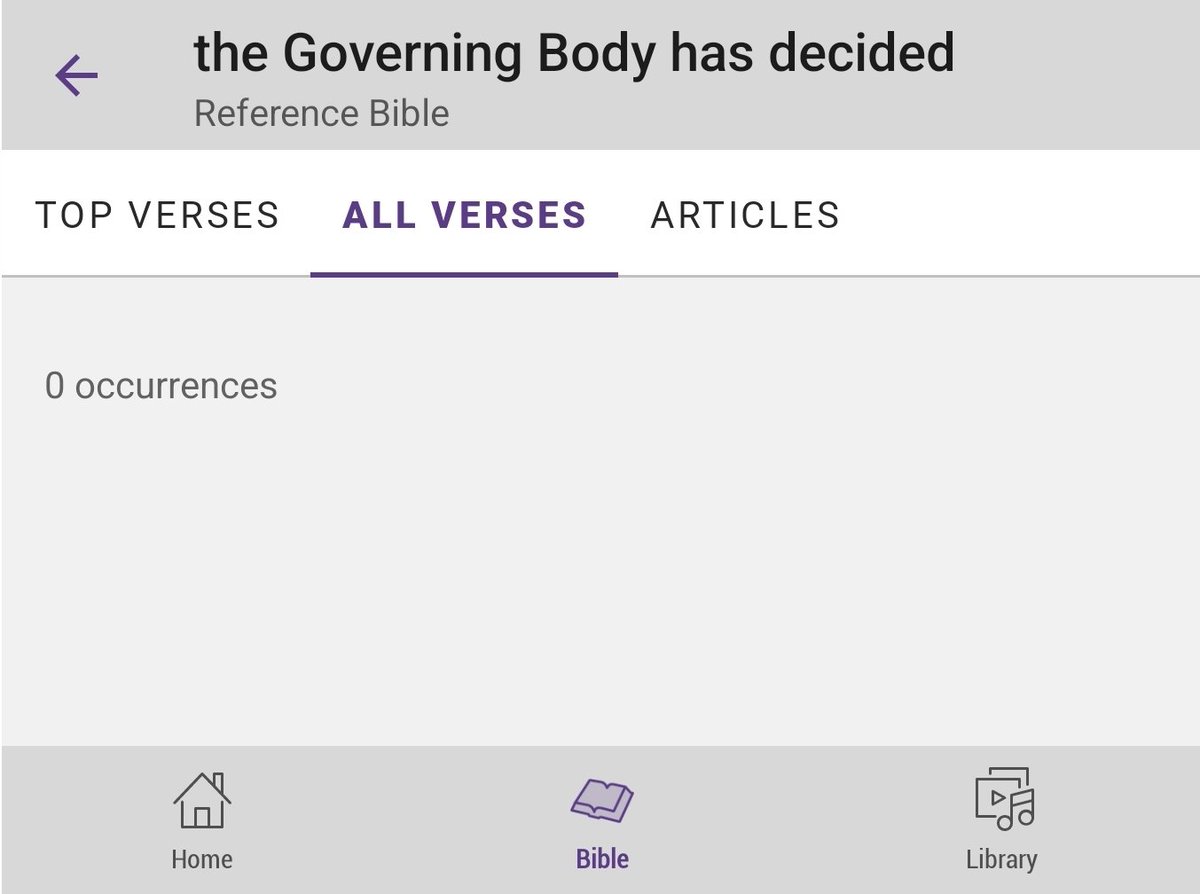 ByeWatchtower's tweet photo. "The Governing Body has decided..." is not a Biblical teaching. https://t.co/M33DJ10GtZ