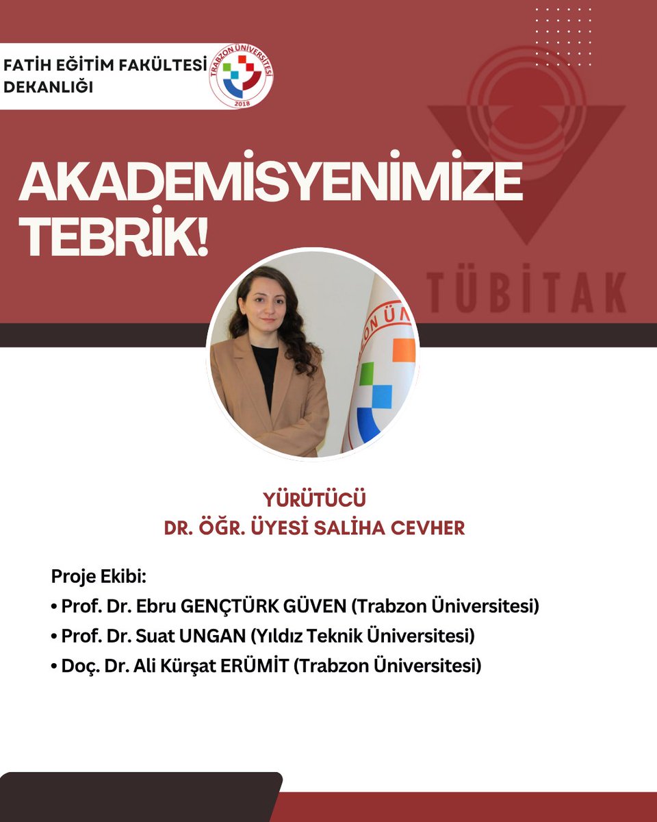Tru_FEF's tweet photo. Fakültemiz öğretim üyelerinden Dr. Öğr. Üyesi Saliha CEVHER’in “Kültürleri Oyunla Keşfet: Öğretmenler İçin Yapay Zeka Destekli Dijital Oyun Geliştirme Eğitimi” başlıklı projesi 4005–Yenilikçi Eğitim Uygulamaları Destekleme Programı  kapsamında desteklenmeye hak kazanmıştır. https://t.co/mFaoXDUuAy