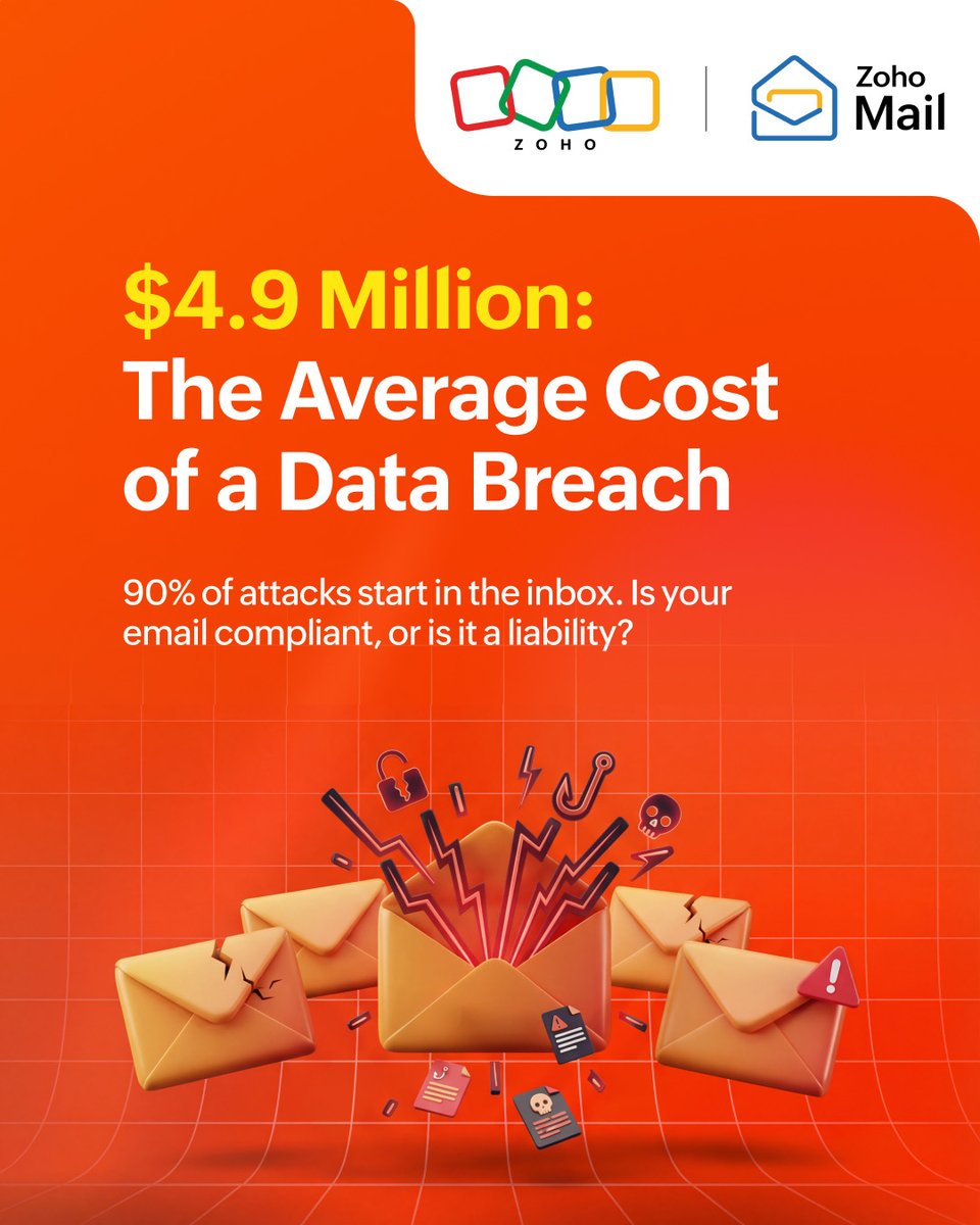 Zoho Mail tweet media
