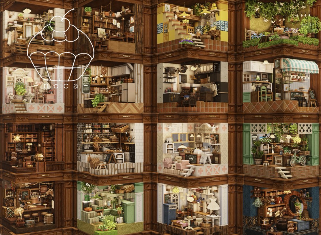 作りたいお部屋がありすぎて最近ものすごーく寝不足です😂4時間睡眠キツい💤

#Minecraft
#MiniaTuria
#cocricot