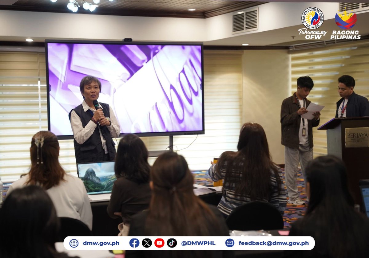 Department of Migrant Workers - Philippines tweet media