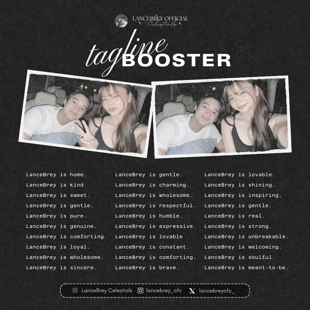 LANCEBREY TRENDSETTER tweet media