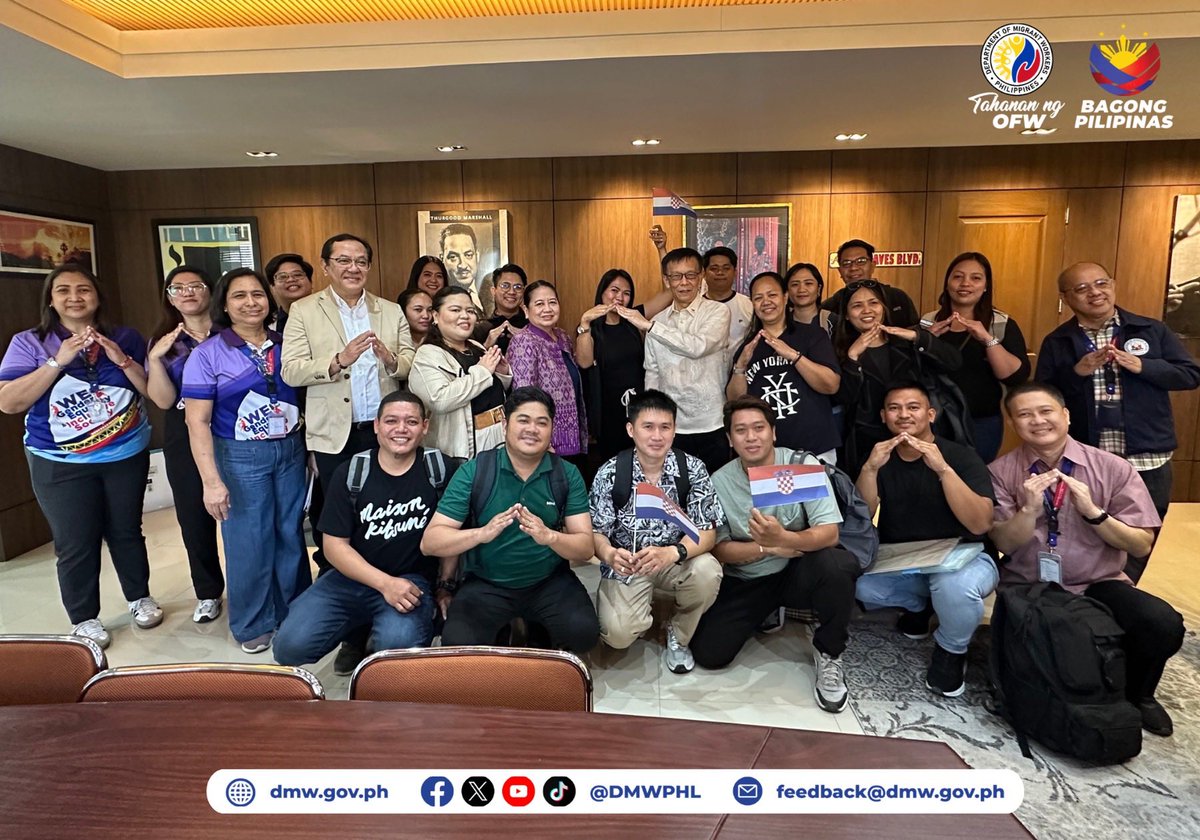 Department of Migrant Workers - Philippines tweet media