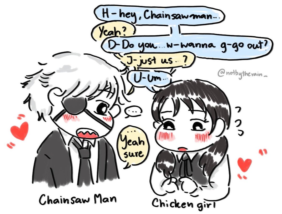 rae เร ໒꒱ thank you chainsawman tweet media