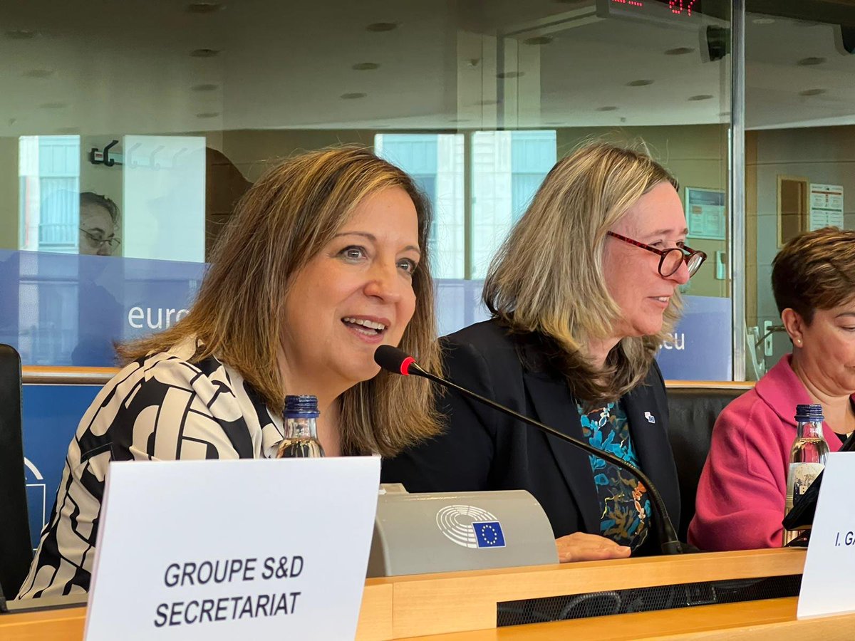 TheProgressives's tweet photo. Defending workers' rights is our common cause. Social justice &amp; EU pillar of social rights are the foundation of economic growth and stability.

As the cost of living rises, affordability is a key priority. Progressive forces must unite.

Proud to meet with @WorkersEESC. https://t.co/mt5RLTIqnG