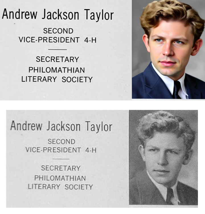TVTOYMEMORIES's tweet image. MAYBERRY, NC SHERIFF 
ANDREW JACKSON TAYLOR

High school yearbook photo

By the way, a philomath is a: "lover of learning, someone with a passion for acquiring knowledge"

#TAGS #TheAndyGriffithShow #Mayberry #MayberryHigh #AndyTaylor #SheriffTaylor #AndyGriffith