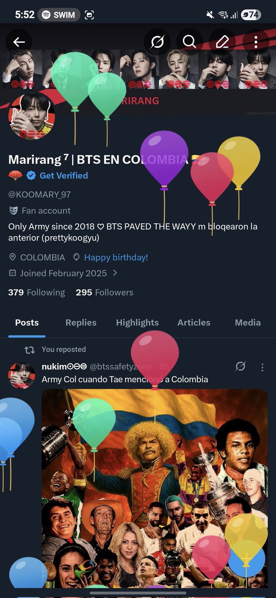 Marirang ⁷ | BTS EN COLOMBIA 🇨🇴🪭 tweet media