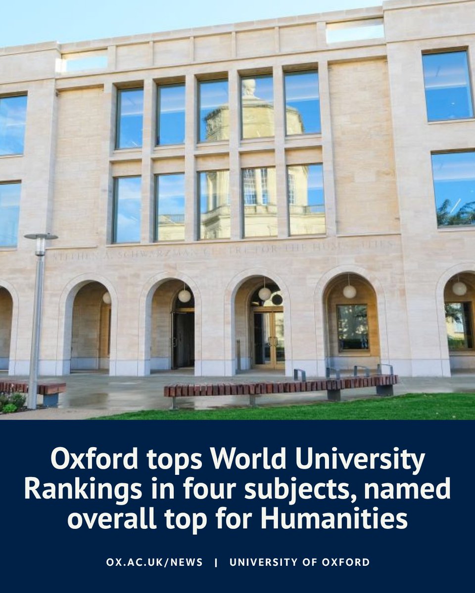 University of Oxford tweet media