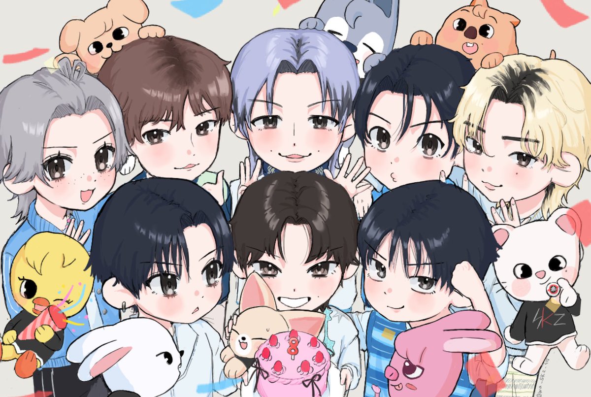 wa_915_skz's tweet photo. 𝗦𝘁𝗿𝗮𝘆 𝗞𝗶𝗱𝘀 𝟴𝘁𝗵 𝗔𝗻𝗻𝗶𝘃𝗲𝗿𝘀𝗮𝗿𝘆♡

#StrayKids8thAnniversary
#YouMakeStrayKidsStay https://t.co/vMkEgIkd1d