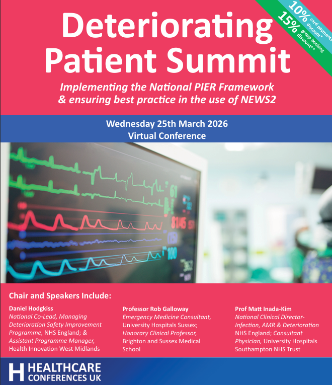 poppygibsonuk's tweet photo. Delighted to be opening speaker at the @HCUK_Clare Healthcare Conferences UK #DeterioratingPatient summit today!
Sharing my own story of deterioration through maternal sepsis.
Do you know the SEPSIS SIX? Check out: The UK Sepsis Trust @UKSepsisTrust https://t.co/AZaJPXnJHy
