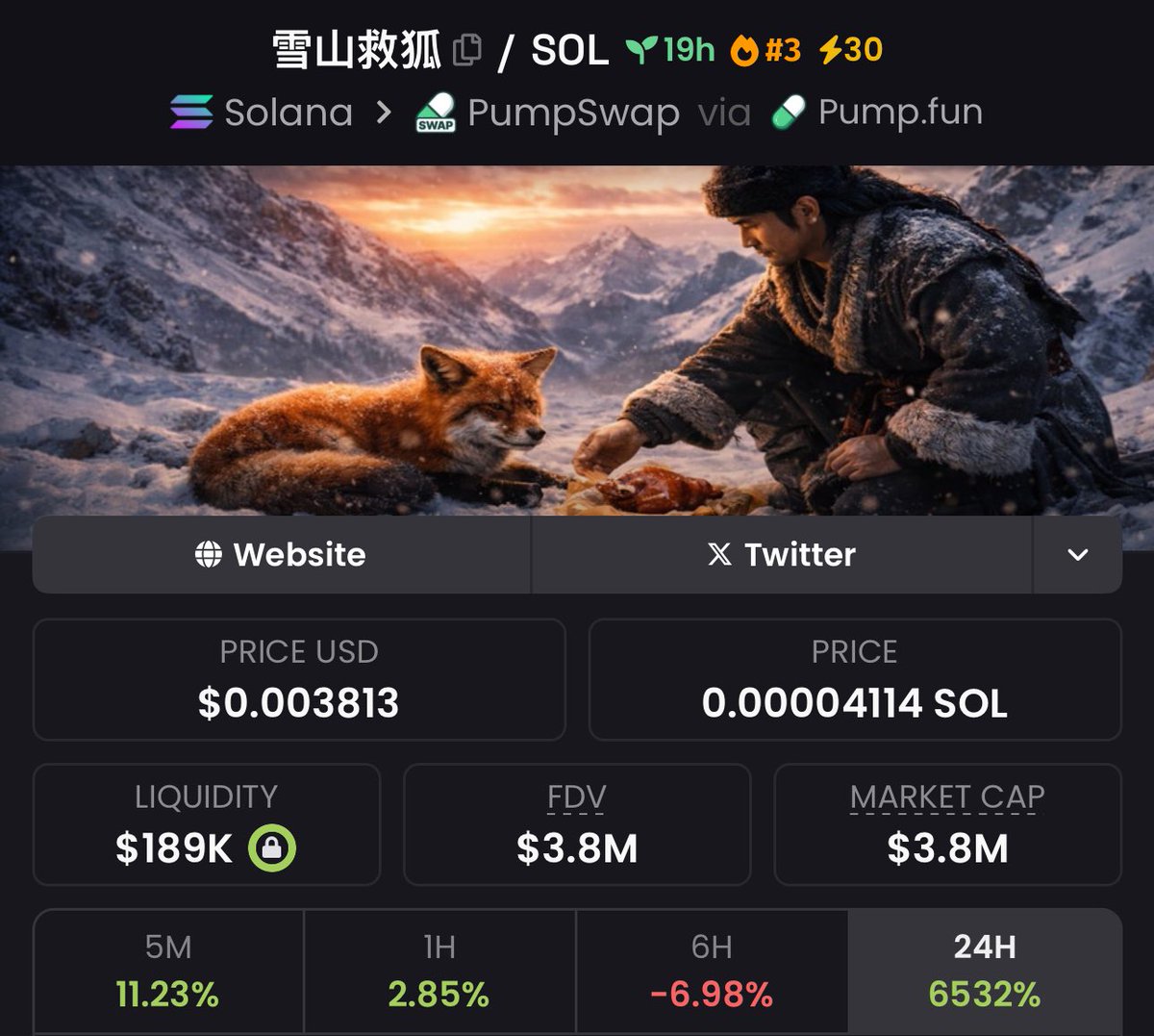 alpha memecoin tweet media