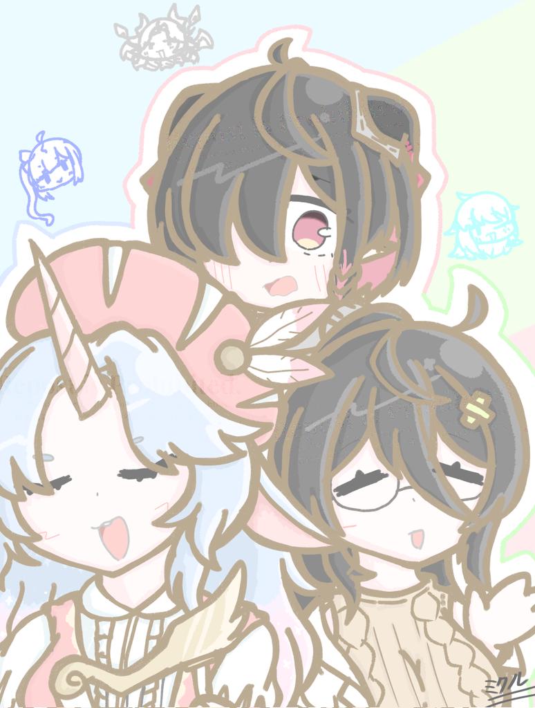 #トリッカル #Trickcal
いつもお世話になってる子達…