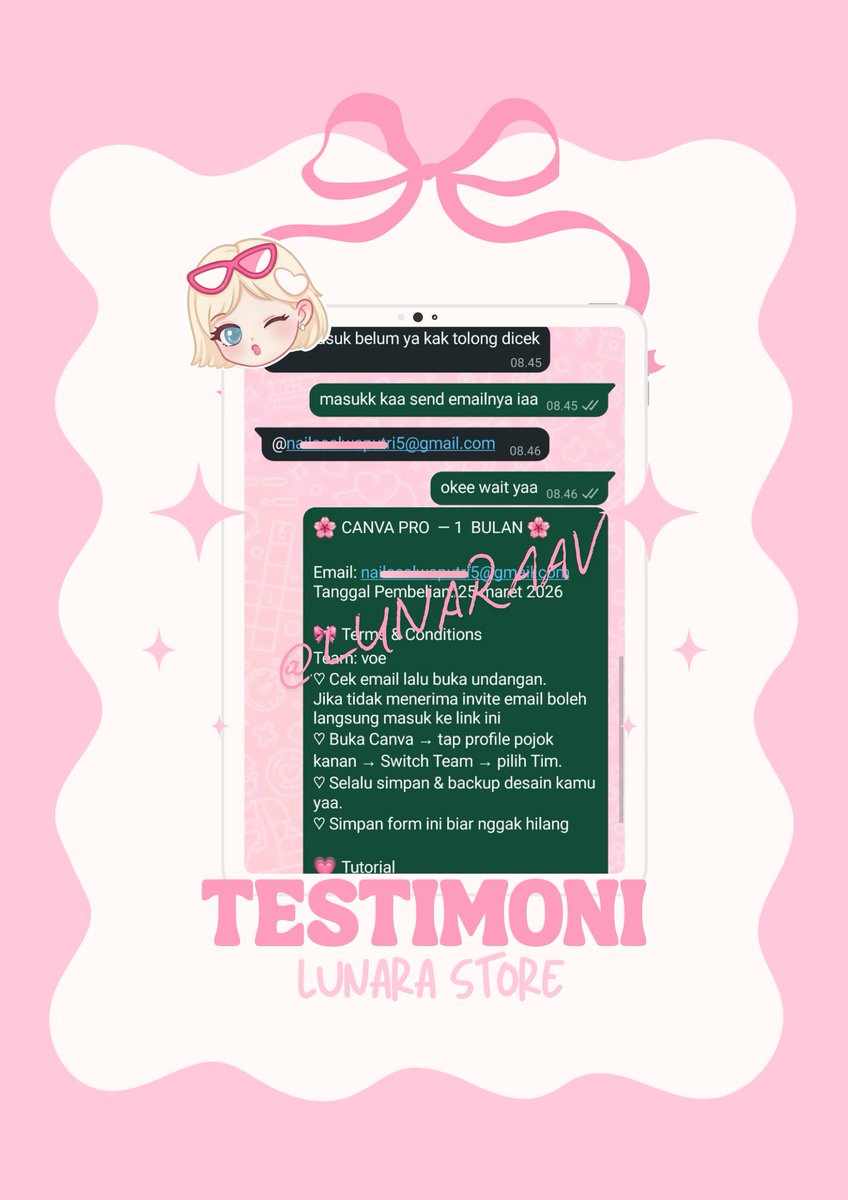 Lunaraa testi tweet media