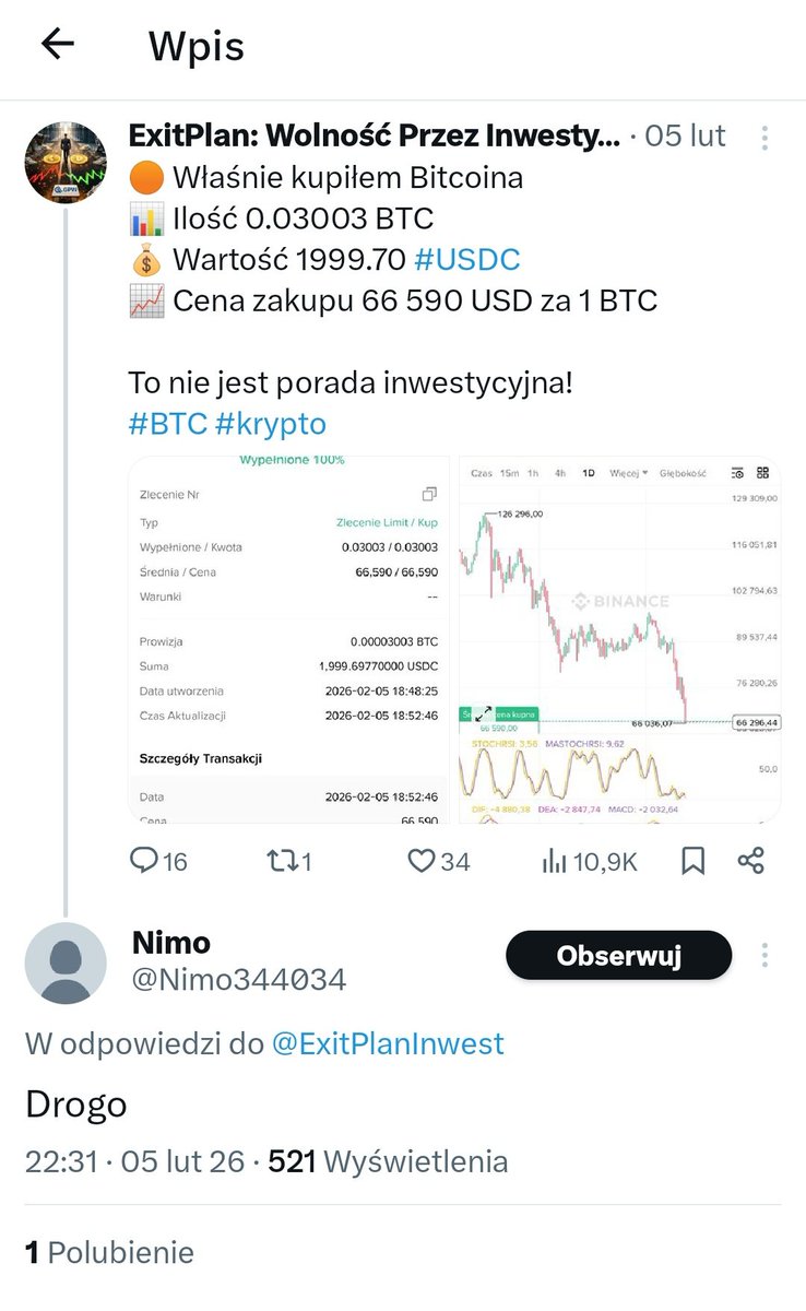 ExitPlan: Wolność Przez Inwestycje tweet media