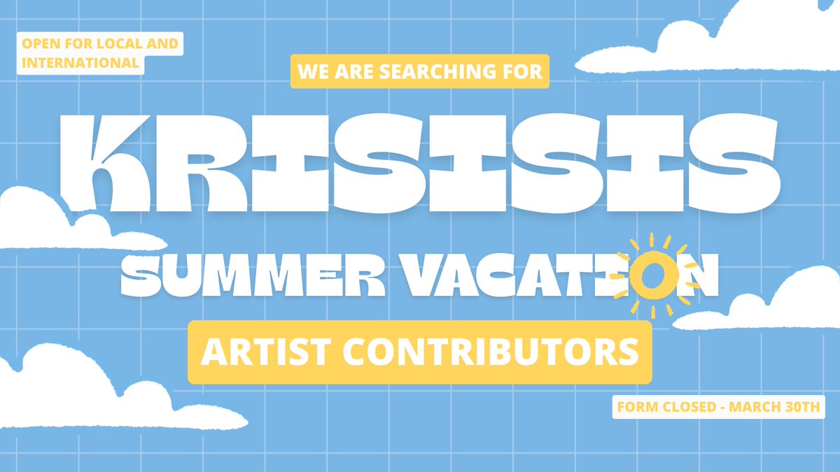 Krisisis Summer Vacay! tweet media