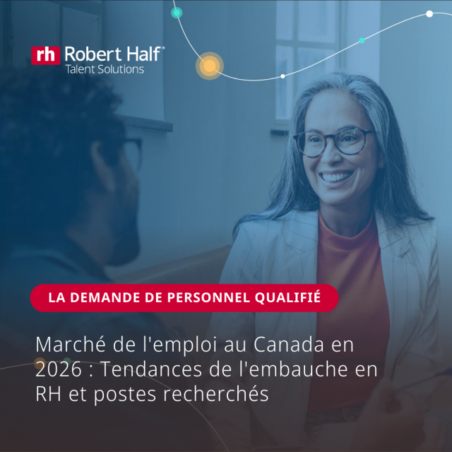 La concurrence pour les meilleurs talents persiste en 2026. Découvrez les tendances d'embauche en ressources humaines pour les employeurs et les employés canadiens. #tendances #RH #RobertHalf bit.ly/3PEVHfZ