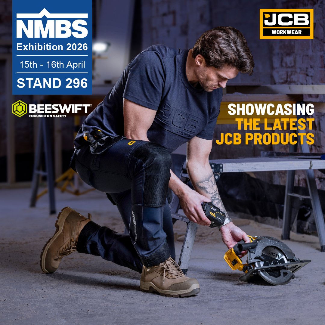 BeeswiftLTD's tweet photo. Beeswift is proud to be exhibiting at NMBS, leading with our latest JCB Workwear range, built on innovation, designed for durability, and made for hard work.

We're at stand 296, come and discover what’s new.
#NMBS #Beeswift #JCBWorkwear #Innovation #Workwear #BuiltForWork https://t.co/00mzXcLwXw