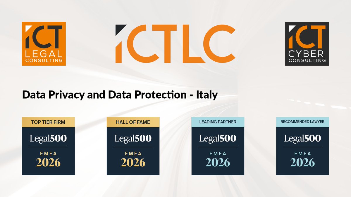 ICTLC - ICT Legal Consulting tweet media