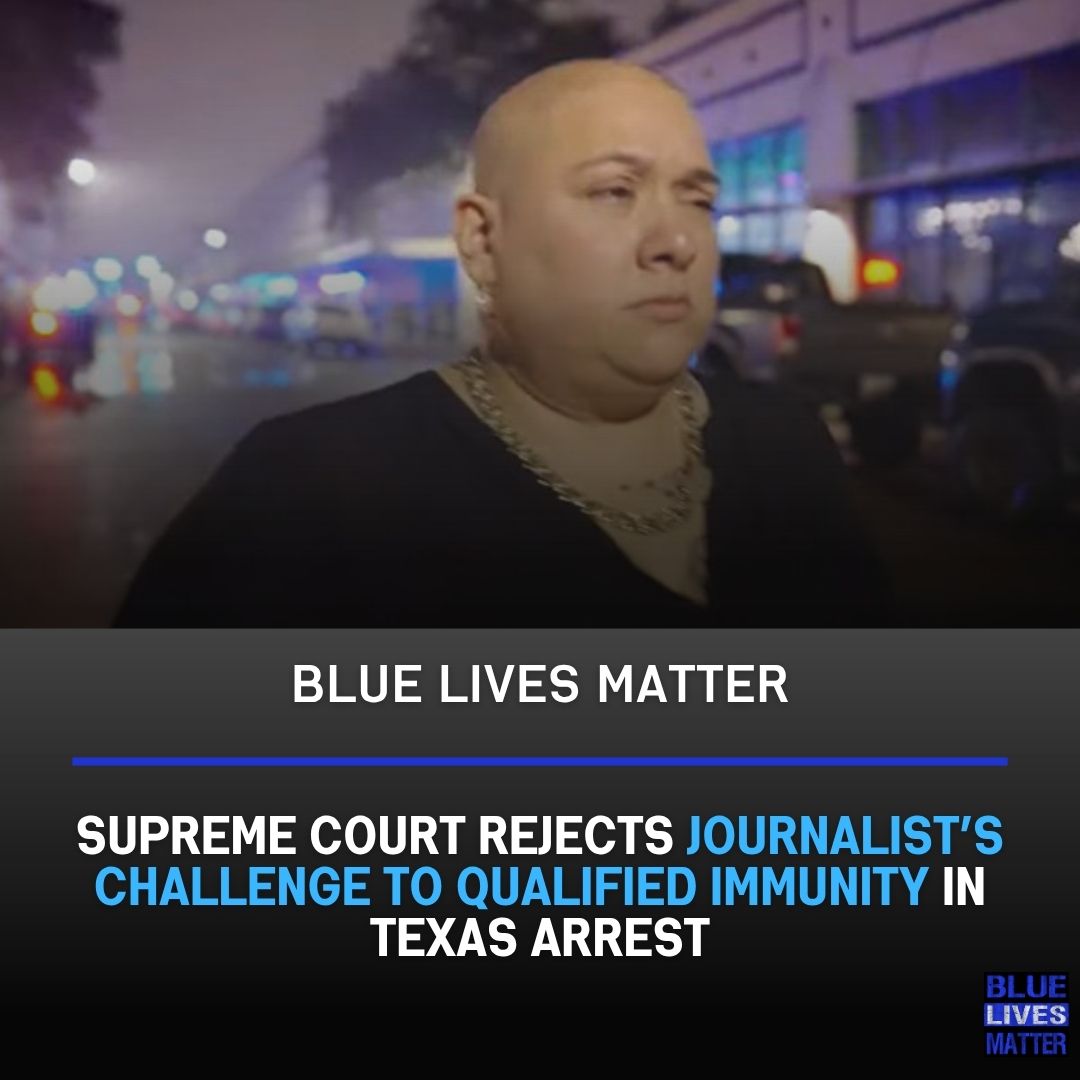 bluelivesmtr's tweet image. Supreme Court says "Nope!" to journalist's claims. The 5th Circuit’s qualified‑immunity win keeps the Laredo police shielded from the lunacy of the left.

Read the full story here: lawenforcementtoday.com/supreme-court-…

#LawEnforcement #News #FirstAmendment #QualifiedImmunity #Justice ♻️REPOST