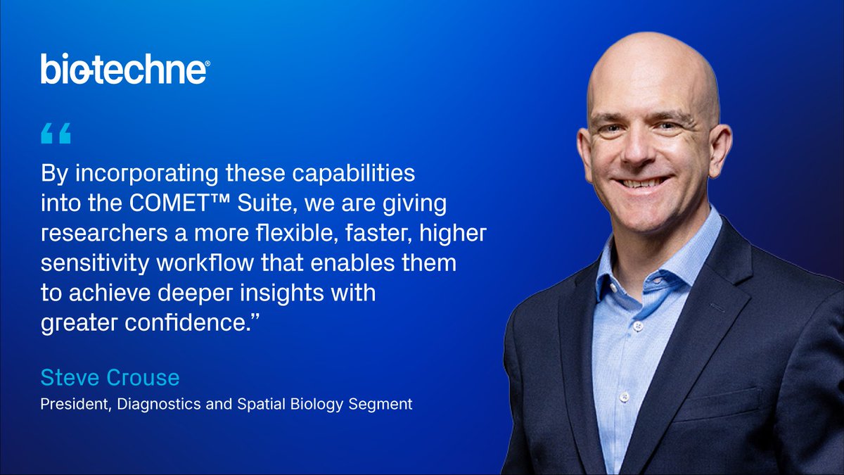biotechne's tweet photo. We are advancing our spatial biology capabilities on the COMET™ platform with the introduction of new SPYRE™ Focus Panels and SPYRE Amplification Kits, delivering greater flexibility and sensitivity. Learn more: https://t.co/TMfBoY8lXa https://t.co/Xlz3zXKvdk