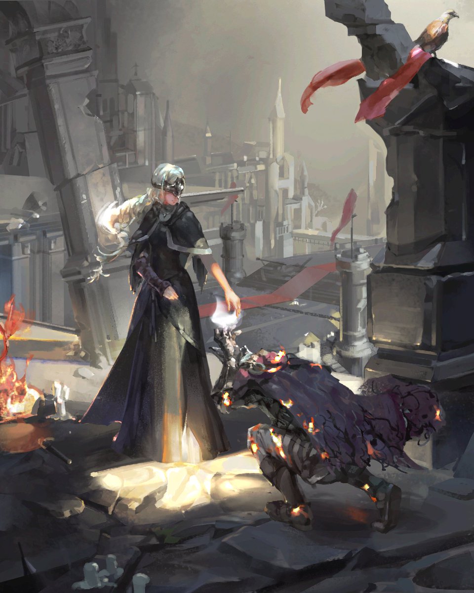 VideoArtGame's tweet photo. Fan art | Dark Souls III

Artist: Polskash https://t.co/0CEumiD1Iy