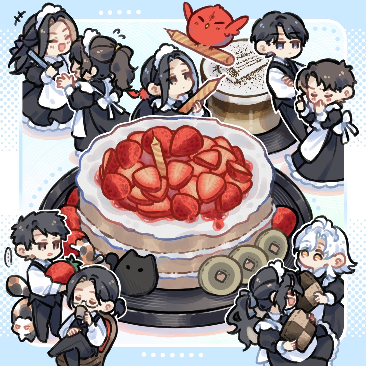 抹茶桜🍵🌸 │ CF22 │ Comms Open tweet media