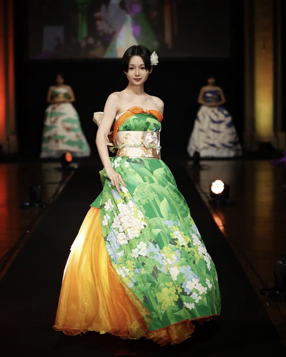 _aqua_mari_ne_'s tweet image. Anasia👘 𓈒𓏸

#fashion #japanese #runway #dress