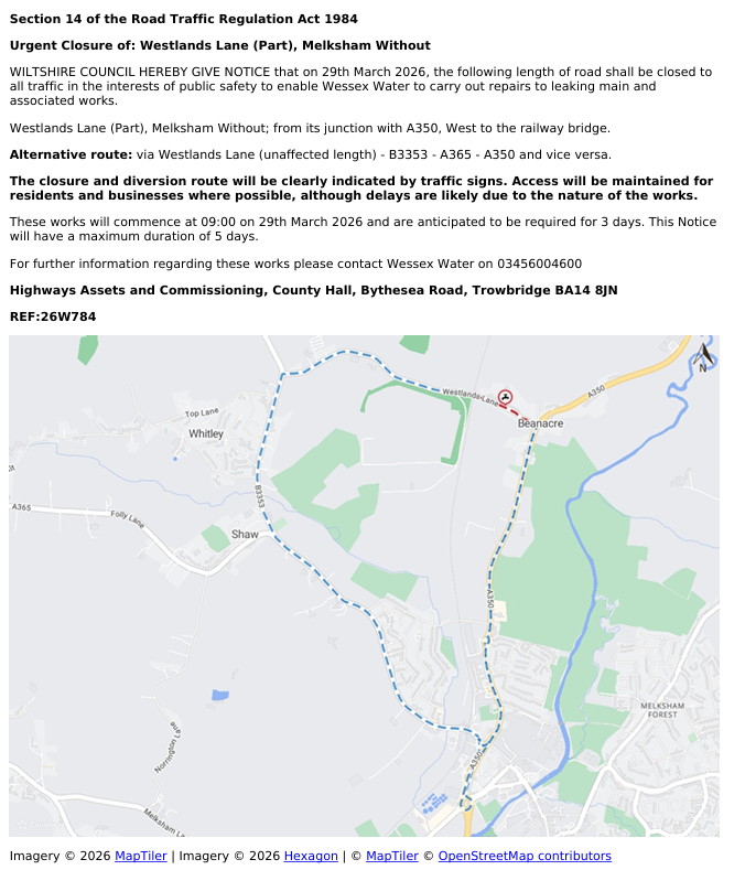 Teresa Strange Melksham Without tweet media