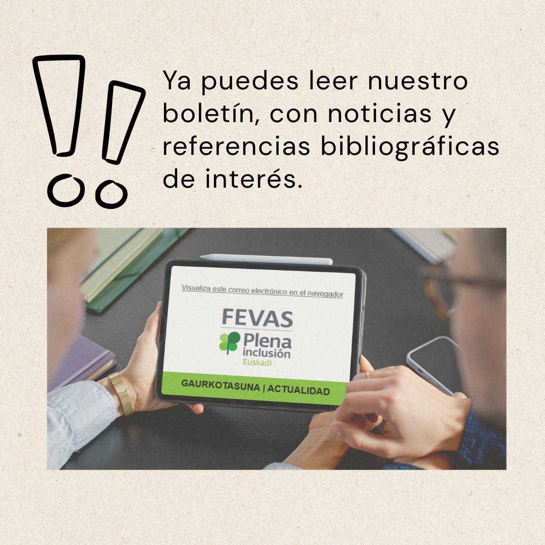 FEVAS Plena inclusión Euskadi tweet media
