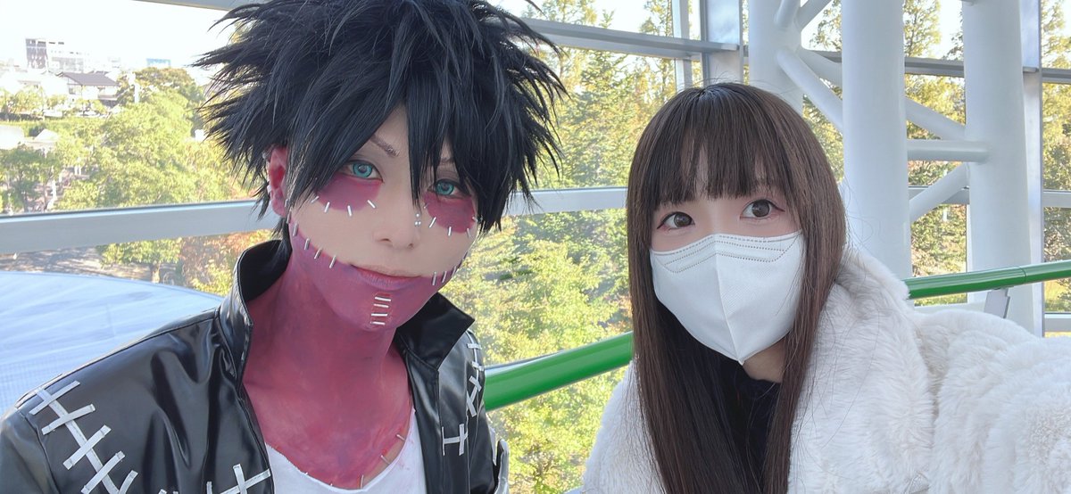 poyochan_nfo's tweet photo. コスプレした彼氏とそのカメコしてるわたしのコスイベとかでのツーショット達！
荼毘コスをわたしの下手っぴなカメラ腕前でしか残せなかったのがとても心残り…😭
イベントでカメラマンさんに撮ってくださいってなかなか声かけれないよ～🥲 https://t.co/QlGfe3SG5r