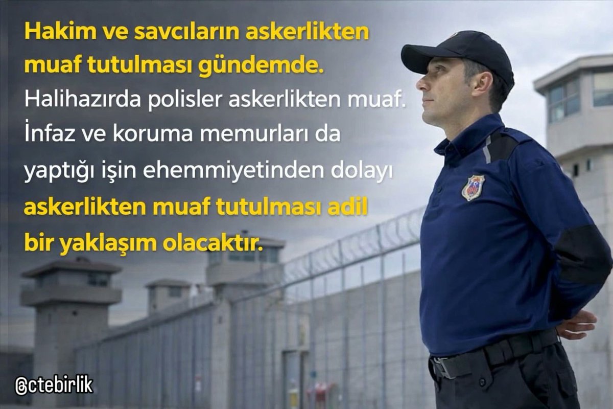 CikPlatformu's tweet photo. @abakingurlek cezaevlerinin güvenliğini sağlayan infaz ve koruma memurlarının bu talebini sizlere iletiyoruz. https://t.co/WeWklZlcfy