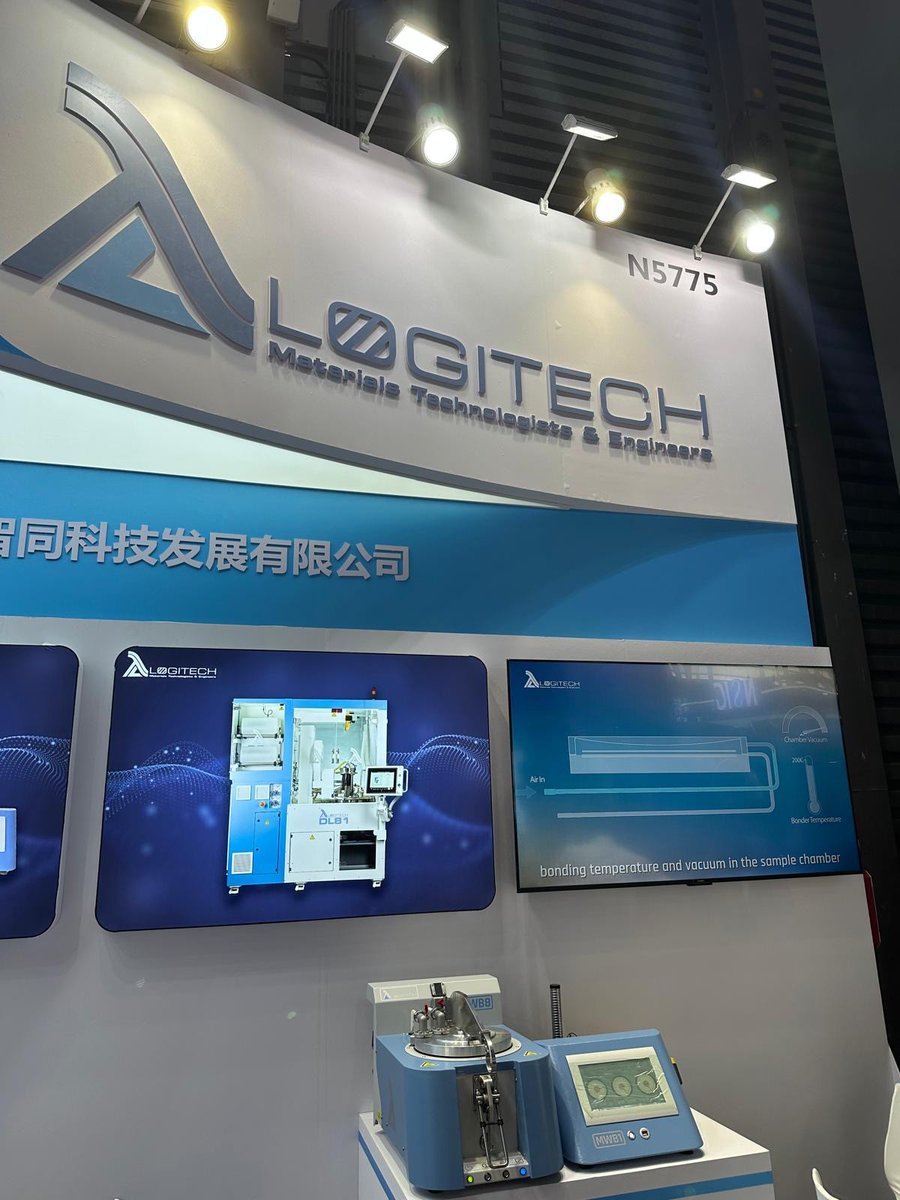 UKLogitech's tweet photo. Day 1 of SEMICON China in Shanghai wrapped up.

The Logitech China team is on site this week showcasing our precision processing solutions.

If you’re attending, visit us at Booth 5775.

#SEMICONChina #Semiconductors #PrecisionLapping https://t.co/YeA2pY2CS1