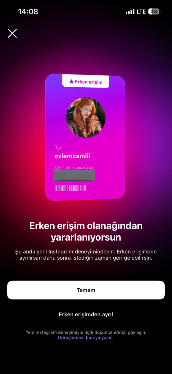 Hiç instagrama girmeyen biri beğenirse tamamdır diyip yollamışlar