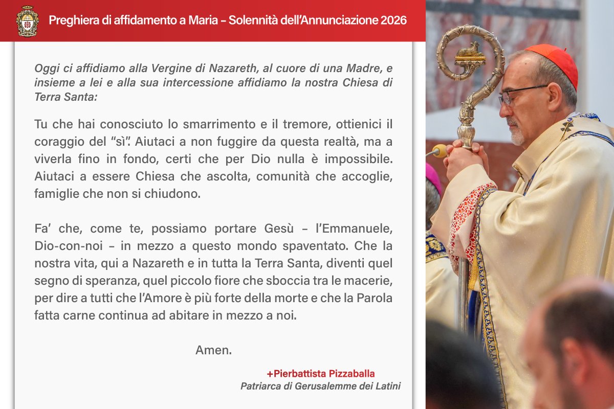 Latin Patriarchate of Jerusalem tweet media