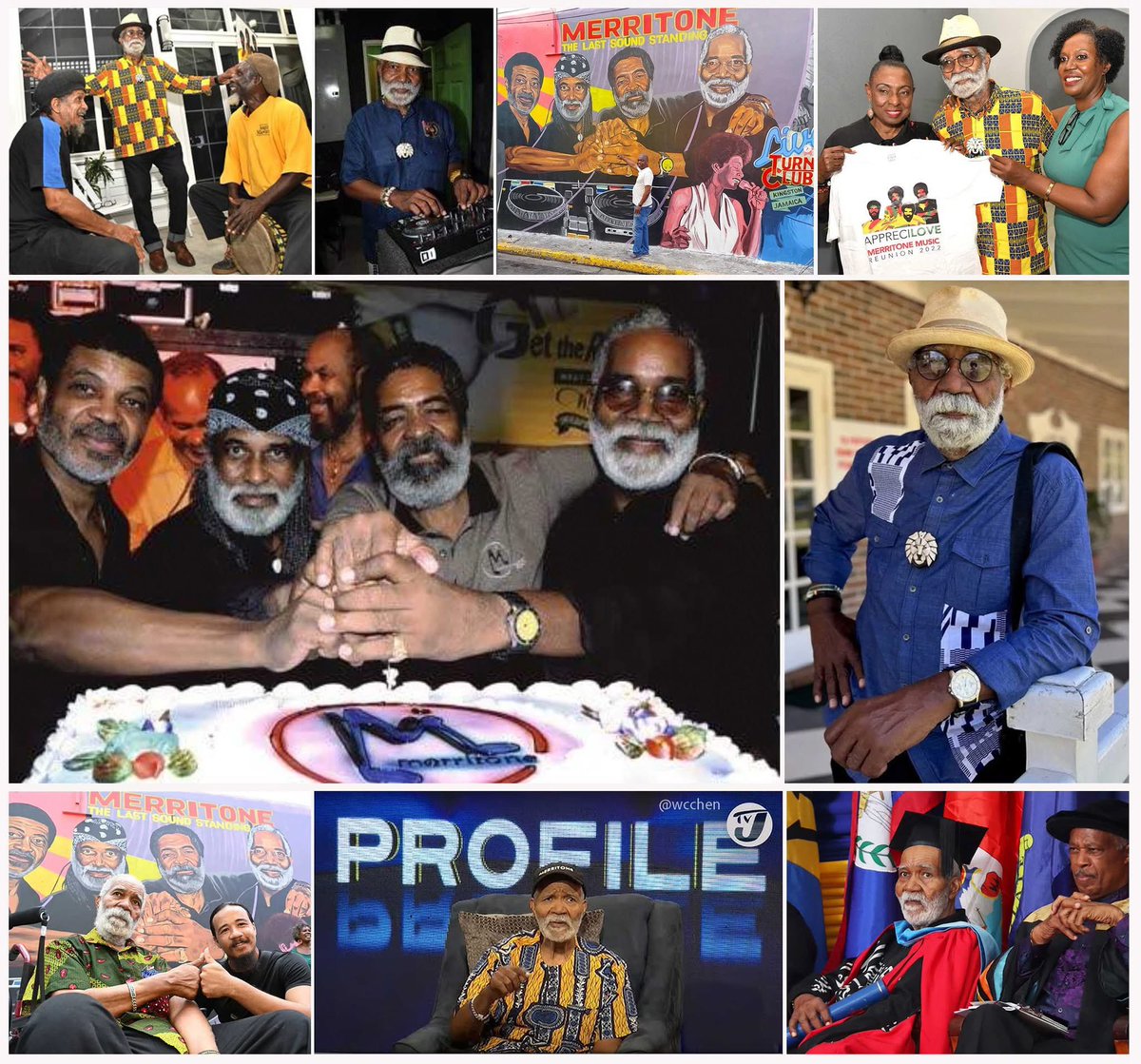 wcchen's tweet image. Monte Blake, Keeper of the Flame, born 81 years ago today, on 25 Mar 1945, in Morant Bay. One of the famous Blake brothers; operators of #Jamaica’s legendary Merritone sound system, founded 76 years ago in 1950. #Ska #Reggae #Rocksteady #Caribbean #Jamaica