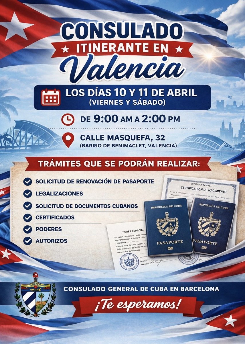 Consulcuba Barcelona tweet media
