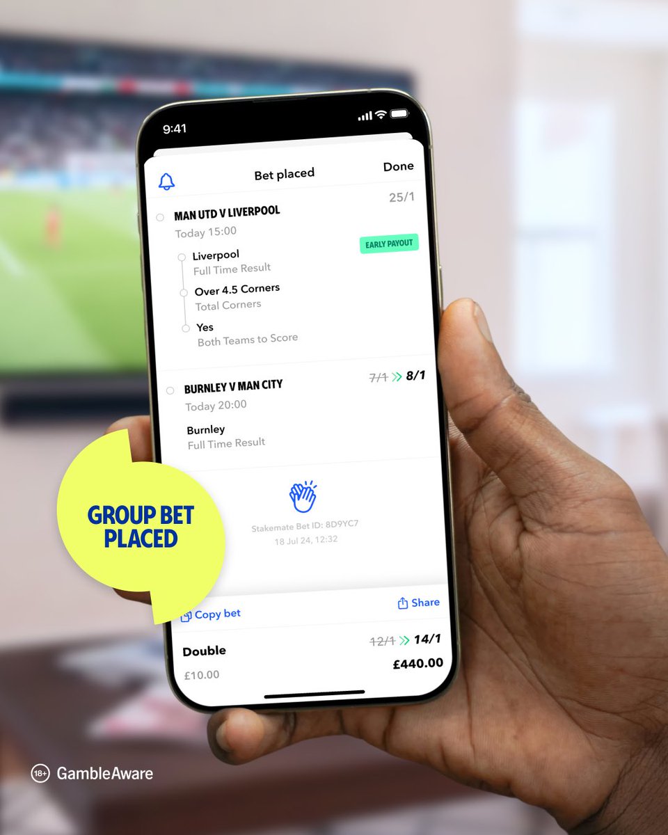 Stakemate tweet media