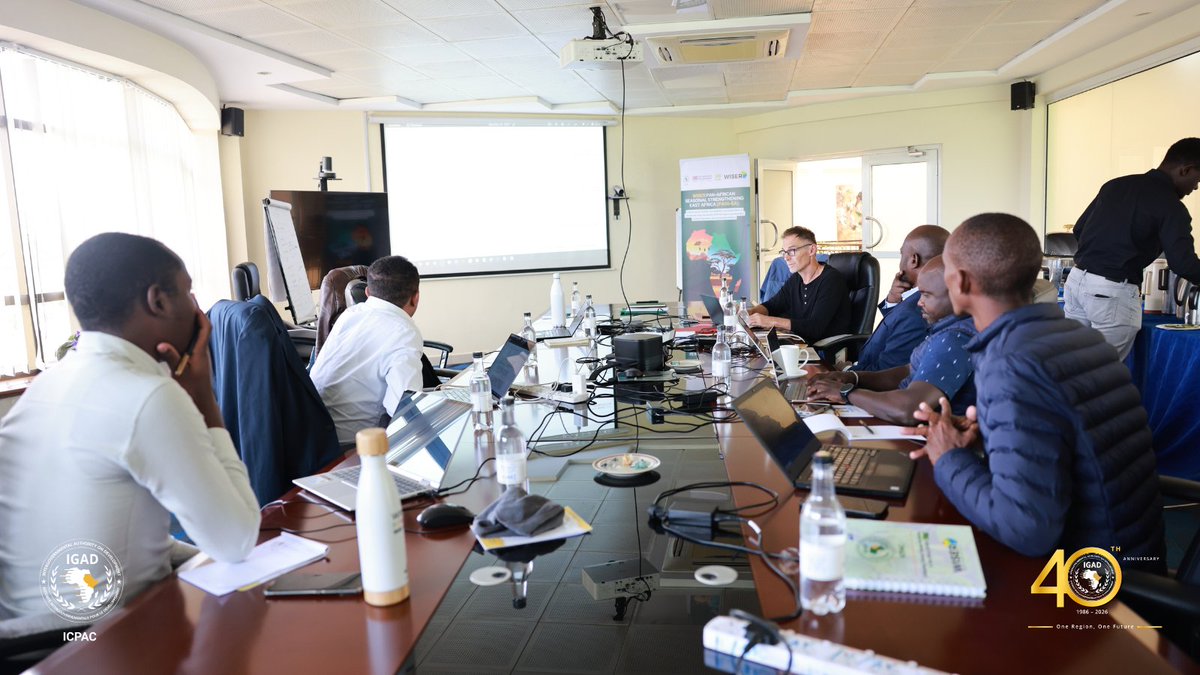 IGAD_CPAC's tweet photo. 🌍 Advancing Operational Climate Monitoring in the Greater Horn of Africa
👉🏾 ICPAC, with #CSAG and #UCT, is delivering technical training under the #WISER PASS-EA project (supported by #FCDO) to operationalise a regional climate monitoring dashboard. The training builds ICPAC scientists’ capacity across the full climate data value chain—from acquiring meteorological, reanalysis, and satellite data to post-processing and generating user-focused indices such as extreme 🌧️rainfall, drought, 🪭 heatwaves.
👉🏾 Aligned with ICPAC SOPs, these workflows will enable automated production and visualisation of climate products for #EAHW and the ICPAC RCC website. This marks a key step toward stronger regional climate monitoring, improved decision-making, and impactful south-south and academia partnerships.
#ClimateMonitoring #ClimateServices #EarlyWarning #ICPAC #WISERPASS #CSAG #UKMO #FCDO #ClimateAction