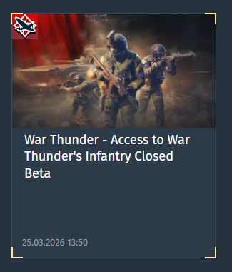 SashaOnB's tweet photo. Got my War Thunder Infantry pass ;3 https://t.co/XfuYcPnufE