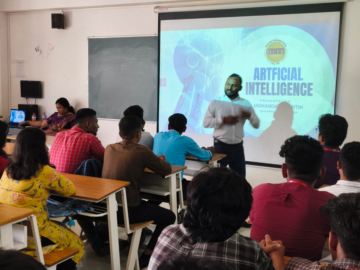 rlsbca's tweet image. Glimpses of seminar on Advance Artificial Intelligence for 4th sem students 

#latesttechnology #bcabelagavi
#rlsibca #seminar #bcacollege