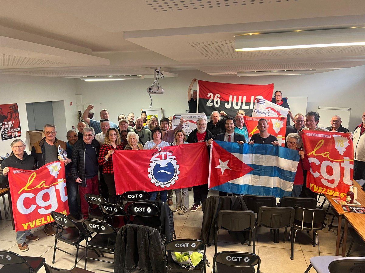 Ambassade de Cuba en France tweet media