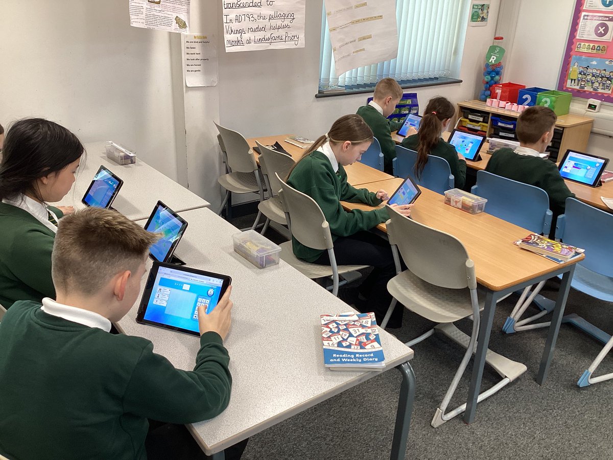 NewDelPrimary's tweet photo. Year 6 are on @mathletics3pl trying to get as many points as possible for NDPS #WorldMathsDay https://t.co/j4I9Cj3vSQ