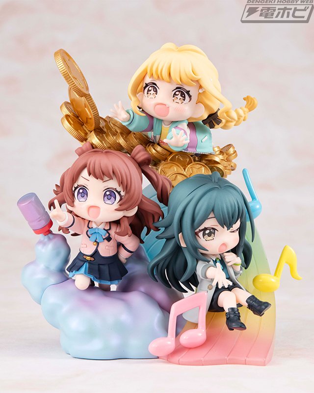 デフォルメフィギュア「FigUnity 学園アイドルマスター」の彩色見本が公開！4月2日（木）より予約開始予定！
#学園アイドルマスター #学マス
 hobby.dengeki.com/news/2952355/
귀엽다