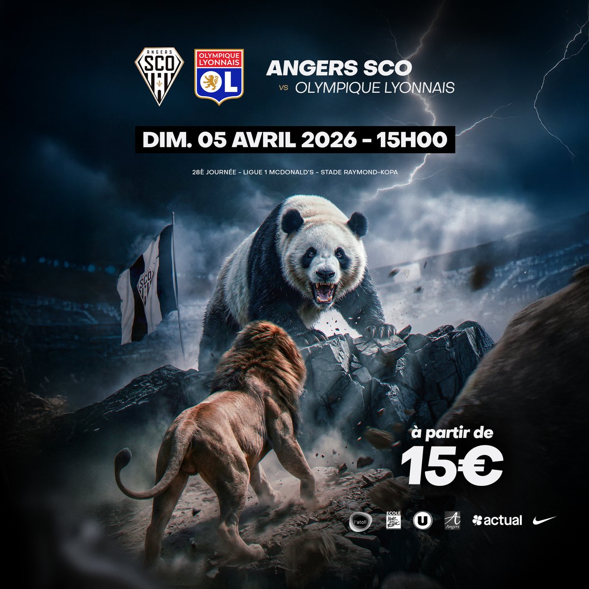 AngersSCO's tweet image. Après la trêve, 𝐥𝐞 𝐫𝐞𝐭𝐨𝐮𝐫 𝐚𝐮𝐱 𝐚𝐟𝐟𝐚𝐢𝐫𝐞𝐬 🔙

Dimanche 5 avril, venez porter nos Angevins lors de #SCOOL à la maison 🏡

🎟️ Vos places ⇾ urls.fr/cdzl4r