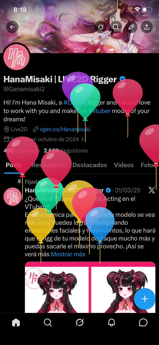 HanaMisaki | LIVE2D Rigger tweet media