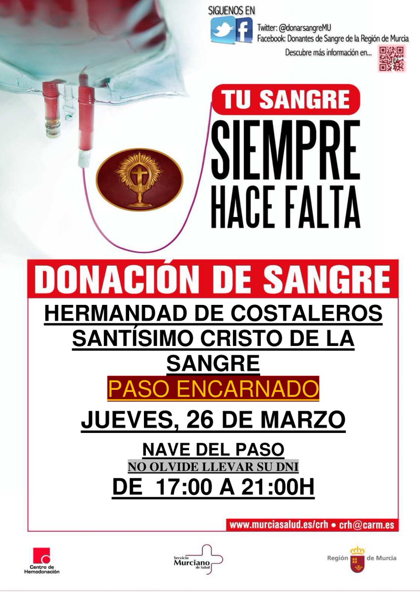🩸CENTRO REGIONAL DE HEMODONACIÓN 🅰️🅱️🅾️🆎 tweet media
