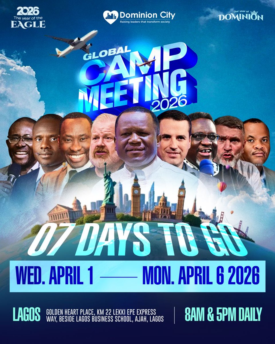 stanleybrainbox's tweet photo. If there is place I will set my calendar for in the next 7days!!!  It I’d definitely be in #globalCampmeeting2026 Locked in!!! https://t.co/NdldhirOzk