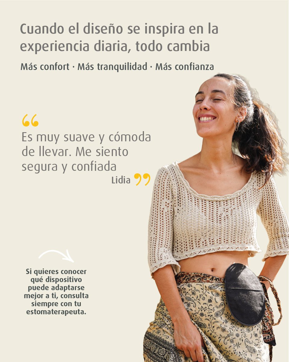 iGrobeRodar's tweet photo. Cuando la bolsa está pensada para la comodidad, cada detalle cuenta.

Suavidad en contacto con la piel.🤍
Facilidad en el cuidado del estoma.👩‍⚕️
Confort durante todo el día.✨

Consulta siempre con tu estomaterapeuta.👩‍⚕️👨‍⚕️

#Ostomía #VidaConOstomía https://t.co/p0lpxfDyDy